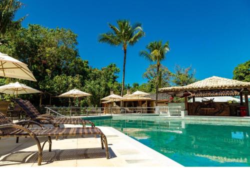 A piscina localizada em Hotel Solar do Imperador ou nos arredores