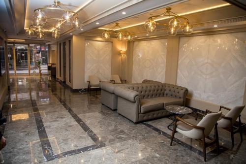 Un lugar para sentarse en The Charm Hotel - Old City