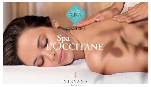 a woman getting a spa coordinator massage at Nirvana Mediterranean Excellence - Ultra All Inclusive in Beldibi