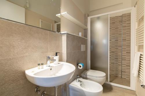 Kúpeľňa v ubytovaní Indipendenza House by Mmega