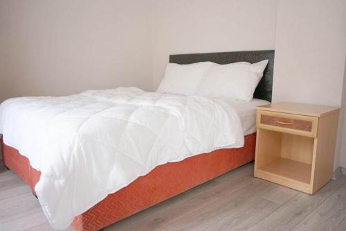 Cama ou camas em um quarto em Ören Konak Apart Otel