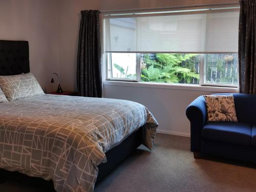 Postel nebo postele na pokoji v ubytování Kerikeri Sunny Modern 2 Bedroom Apartments