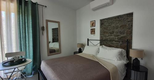 Cama o camas de una habitación en Arbanella