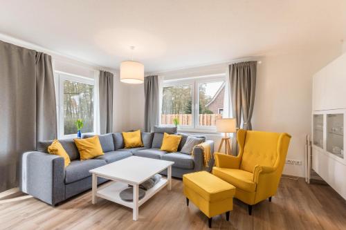 Ruang duduk di Haus Hein Mück