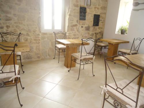 Χώρος καθιστικού στο Le Mas des Monèdes