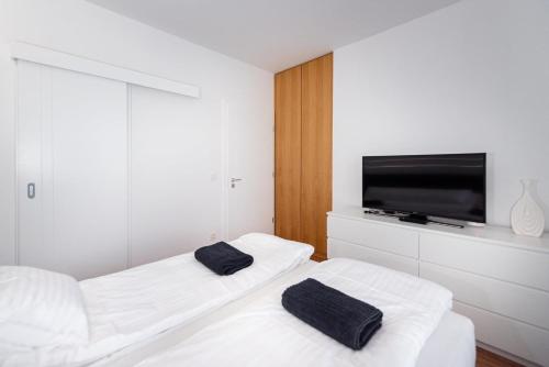 Posteľ alebo postele v izbe v ubytovaní Bony Resort