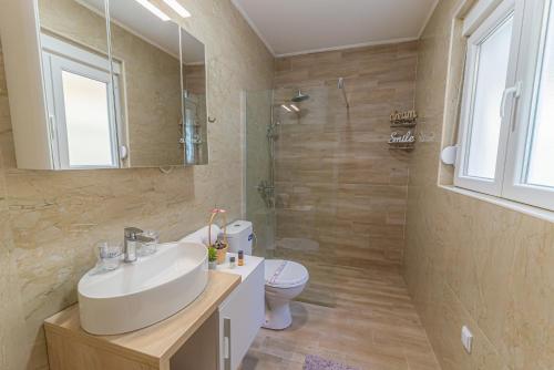 Un baño de Skadar lake Apartments Pajovic