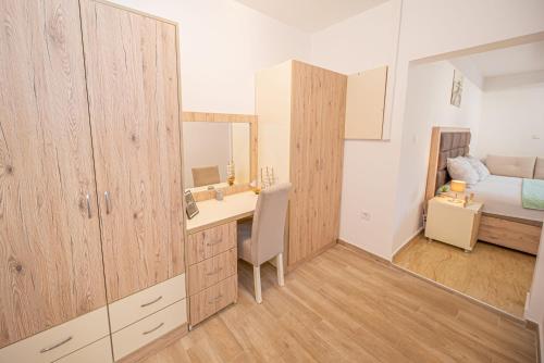 Cama o camas de una habitación en Skadar lake Apartments Pajovic