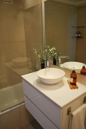 Koupelna v ubytování Chic & bright apartment in Recoleta