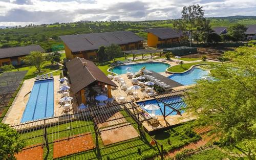 Kolam renang di atau dekat dengan Flat Winterville Residence Gravatá