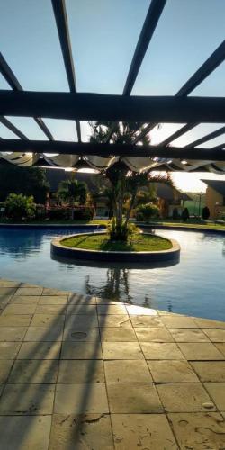 Kolam renang di atau dekat dengan Flat Winterville Residence Gravatá