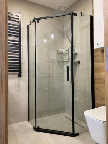 Ένα μπάνιο στο Apartament Na Wzgórzu
