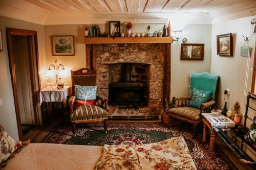 Posezení v ubytování Belmont Homestead