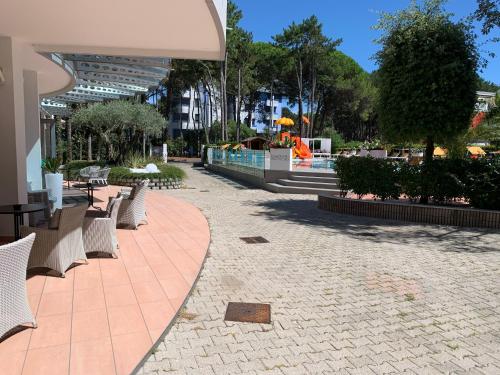 Zahrada ubytování Hotel Franz