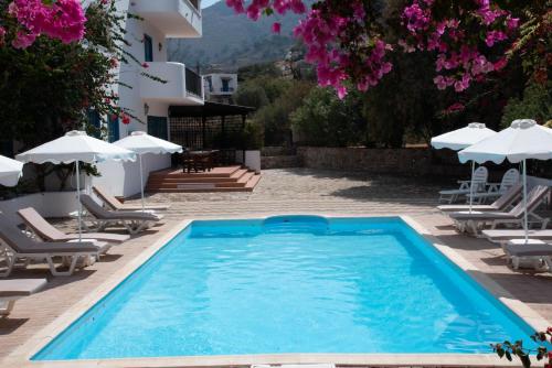 The swimming pool at or close to Boutique Hotel Tilos Mare