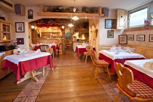 Restaurace v ubytování Alp Pension