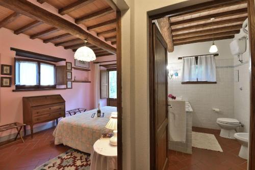 Ein Badezimmer in der Unterkunft Il Poggetto a Vescinino