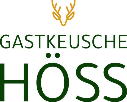 Certifikát, hodnocení, plakát nebo jiný dokument vystavený v ubytování Gastkeusche Höss