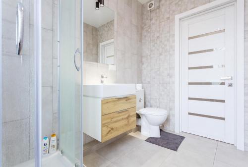 Koupelna v ubytování Nyvky Like Home - Studio - apt 20