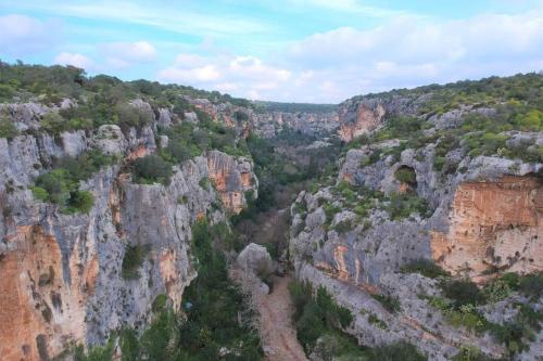 Paesaggio naturale nelle vicinanze della casa vacanze