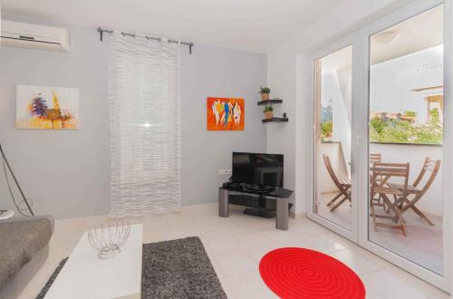Zdjęcie z galerii obiektu Apartment in Baska/Insel Krk 12309 w Bašce