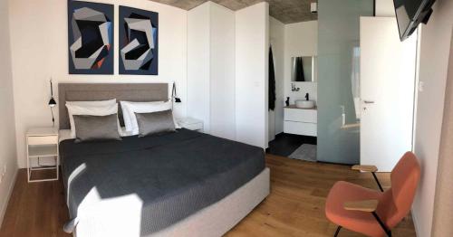 Katil atau katil-katil dalam bilik di Holiday home in Barbat - Insel Rab 38124