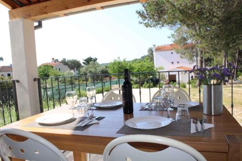 Balkón nebo terasa v ubytování Apartment Veli Rat/Insel Dugi Otok 37002