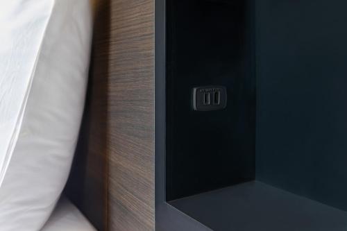 Postel nebo postele na pokoji v ubytování Hotel Shuranza Chiba