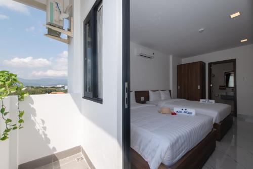 Postel nebo postele na pokoji v ubytování HoTel APOLLO VACATION
