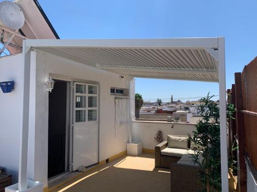 Un balcón o terraza de Apartamento Los Angeles