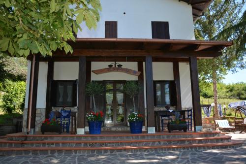 Budova, kde se bed and breakfast nachází