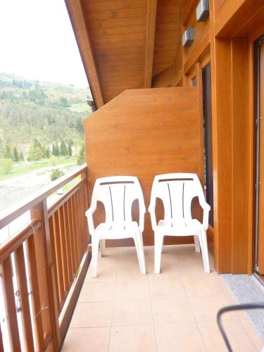A balcony or terrace at Apartments in Comano 24163