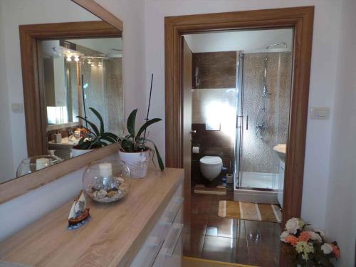 Bilik mandi di Apartment in Matulji 17036