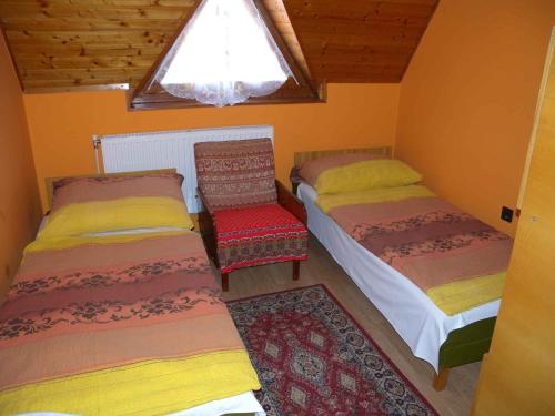 Katil atau katil-katil dalam bilik di Apartment in Fonyod/Balaton 18583