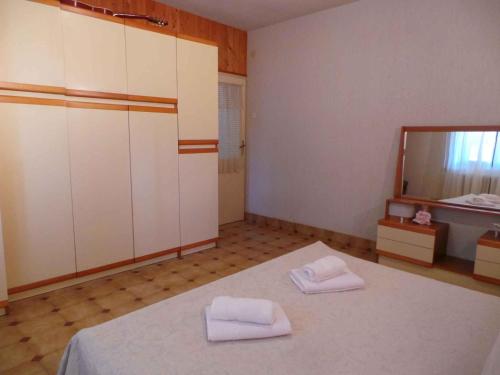 Katil atau katil-katil dalam bilik di Apartment in Muntic - Istrien 10825