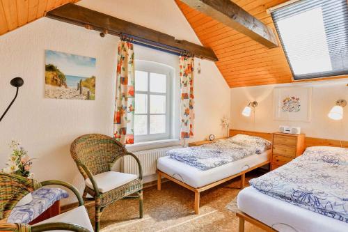 Ένα ή περισσότερα κρεβάτια σε δωμάτιο στο Holiday home in Putbus - Insel Rügen 3043