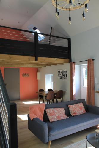 Un lugar para sentarse en Ti Mein Glas, maison proche de Quimper