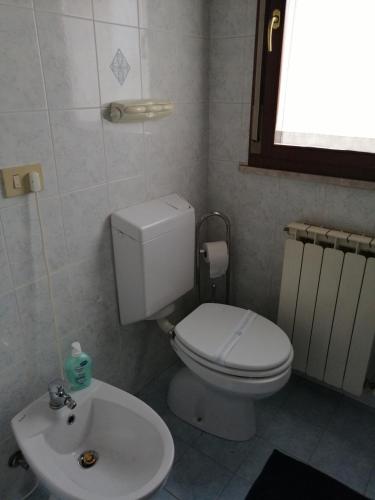 Koupelna v ubytování Civico 26