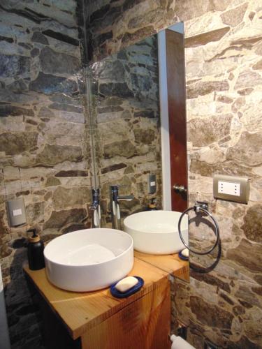 Ванна кімната в Cabañas Casa Torres