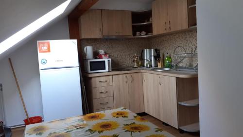 Kuchyň nebo kuchyňský kout v ubytování Casa Raisa & Maria