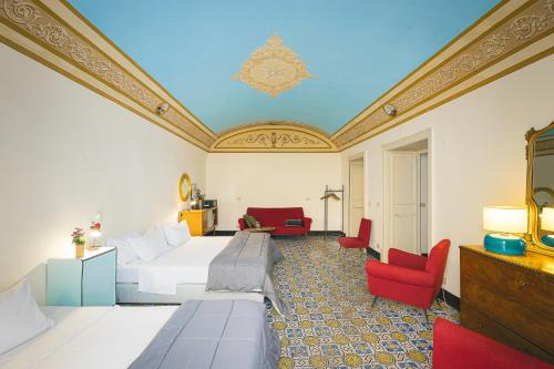 Krevet ili kreveti u jedinici u objektu Dietro San Domenico Apartment
