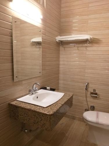 Ένα μπάνιο στο Hotel Bali Resort extension