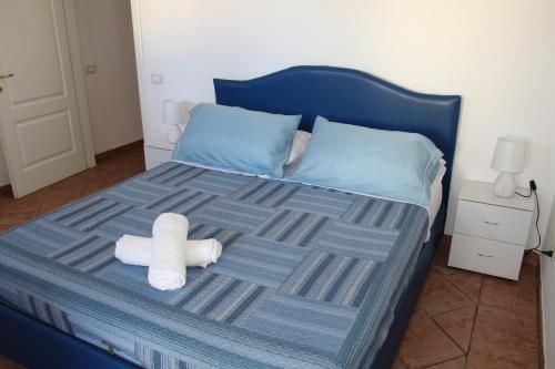 Krevet ili kreveti u jedinici u okviru objekta Appartamento Le Vele
