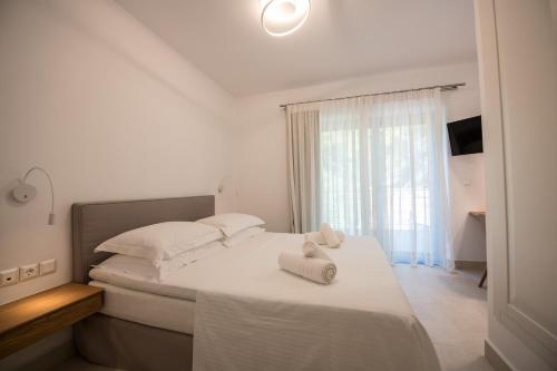 Cama o camas de una habitación en Grand View Elios