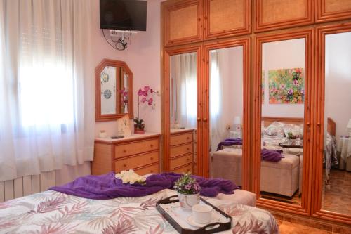 Postel nebo postele na pokoji v ubytování Villa Balneari Resort Casa de vacances familiar