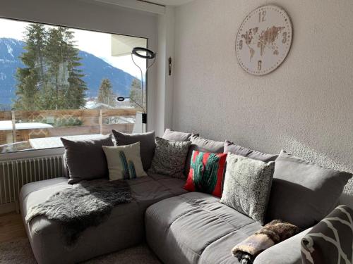 Nespecifikovaný výhled na hory nebo výhled na hory při pohledu z apartmánu