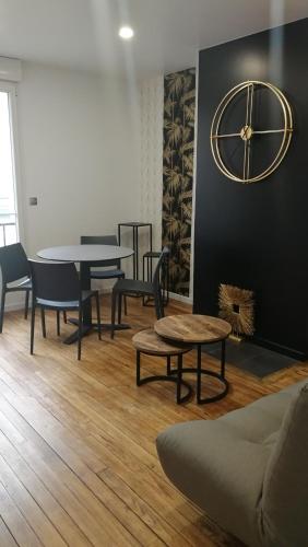 Χώρος καθιστικού στο L'escale - Appartement en centre ville