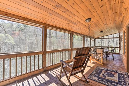 Cozy Blue Ridge Cabin with Deck and Trail Access!