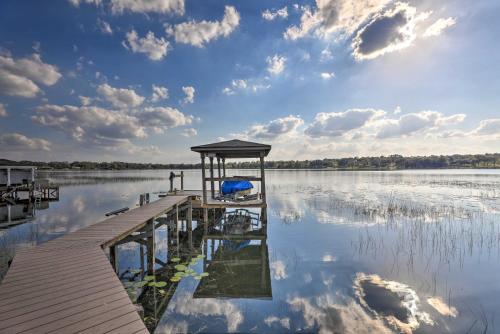 Dog-Friendly Lake Home with Dock about 25 Miles to WDW