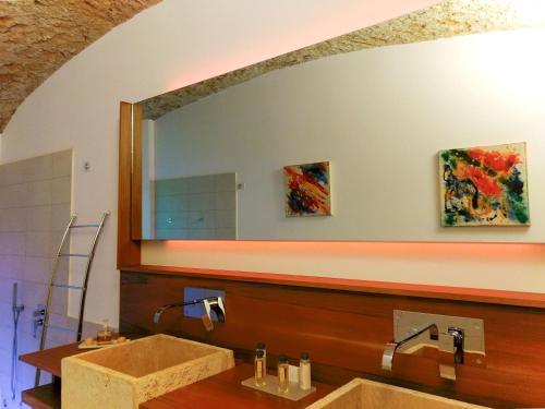 Koupelna v ubytování Orvieto Templari Suite